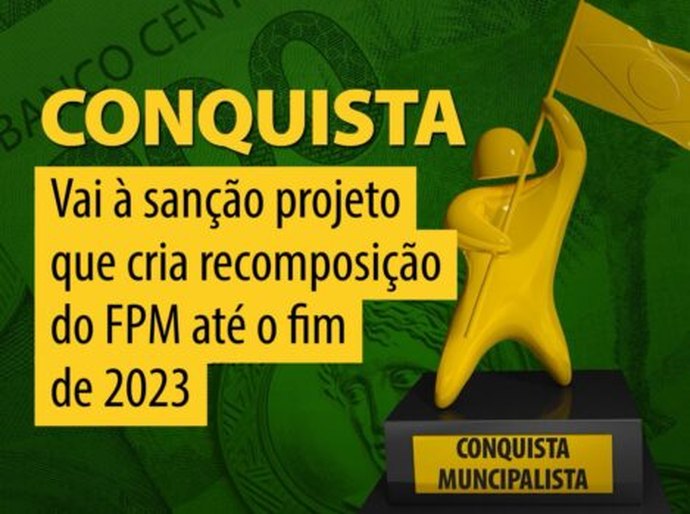 Vai à sanção projeto que cria recomposição do FPM. AMA aplaude conquista