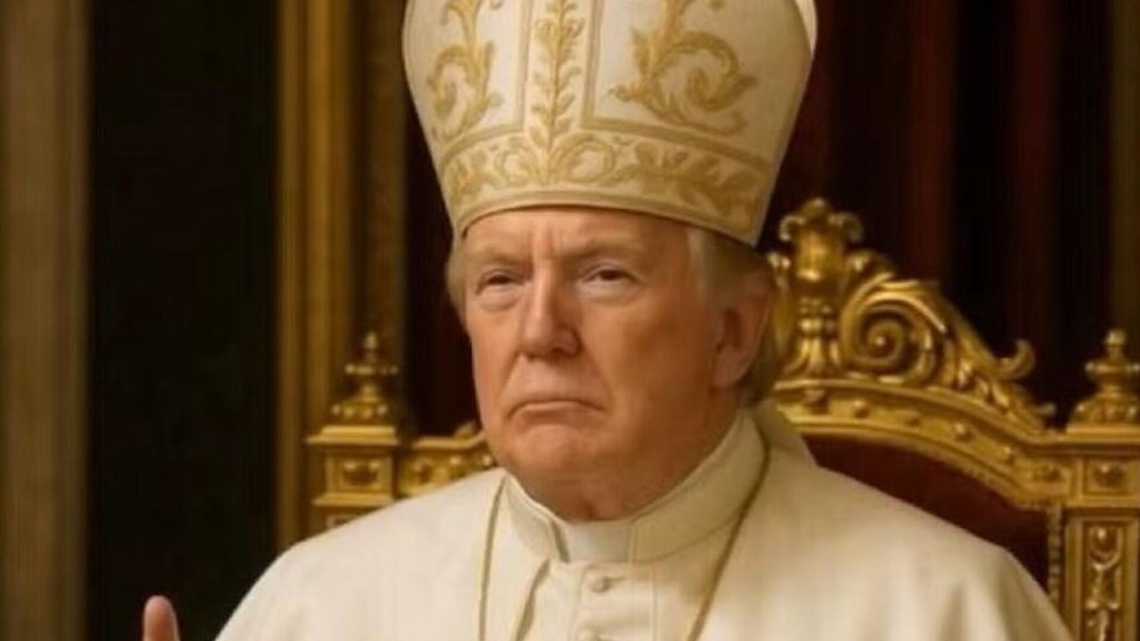 Trump e Casa Branca postam imagem do presidente dos EUA como papa