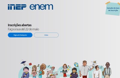 Amanhã é o últmo dia para se inscrever no Enem