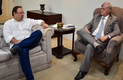 Prefeito Luciano tem encontro com o governador Klever Loureiro