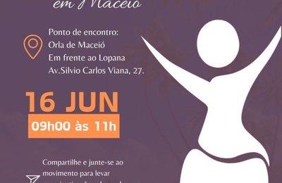 Prefeitura de Maceió realiza caminhada em conscientização ao lipedema na orla de Ponta Verde