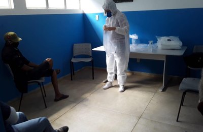 Saúde de Olho D’Água Grande promove treinamento e entrega de EPIs para coveiros  