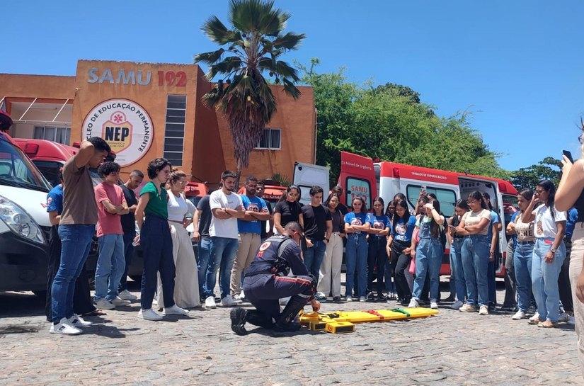 Samu capacita 31 acadêmicos para o projeto Samu nas Escolas
