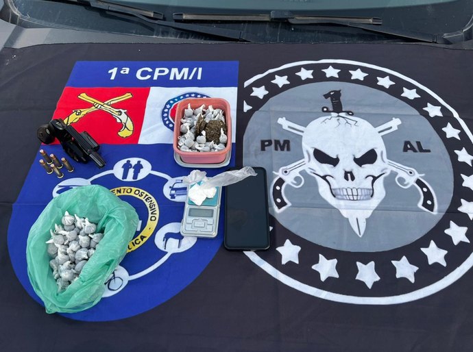 PM apreende entorpecentes e cumpre mandados de prisão na Região Metropolitana