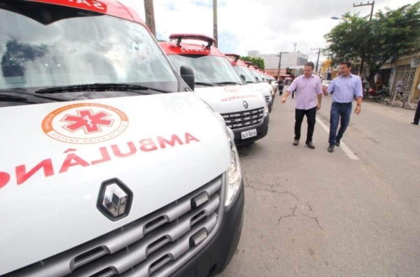 Governo investe R$ 3,8 milhões em 20 novas ambulâncias para o Samu
