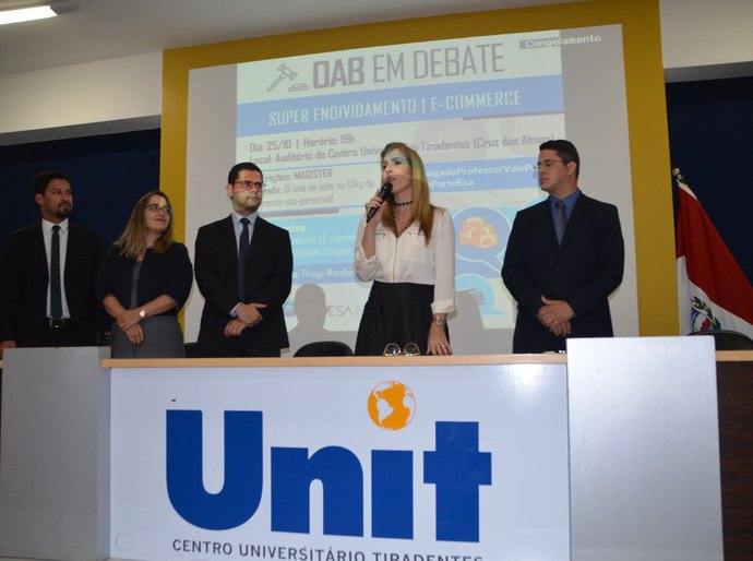 Estudantes da Unit participam de nova edição do projeto OAB em Debate
