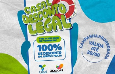 Campanha “Casal Desconto Legal” oferece 100% de desconto em juros e multas termina em 10 dias