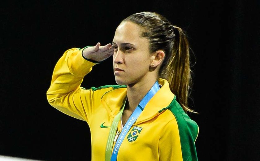 Ela tinha tudo para ser traficante, mas levou bronze no Pan