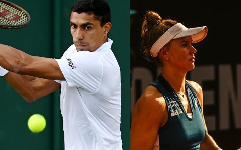 Thiago Monteiro e Laura Pigossi são eliminados em Hamburgo; Melo avança em Atlanta
