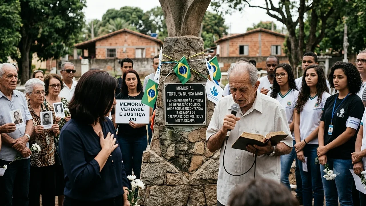 Cemitério Ricardo de Albuquerque recebe cerimônia pelo Dia Internacional de Luta contra a Tortura