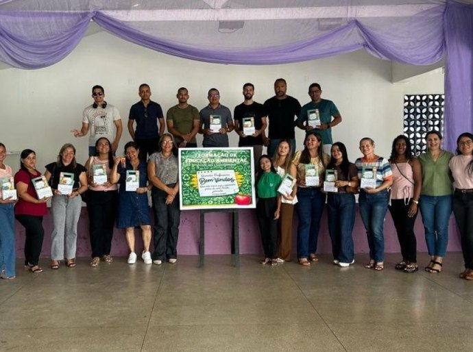Semed de Campo Alegre realiza encontro de formação continuada para monitores da Educação Ambiental e Desenvolvimento Sustentável