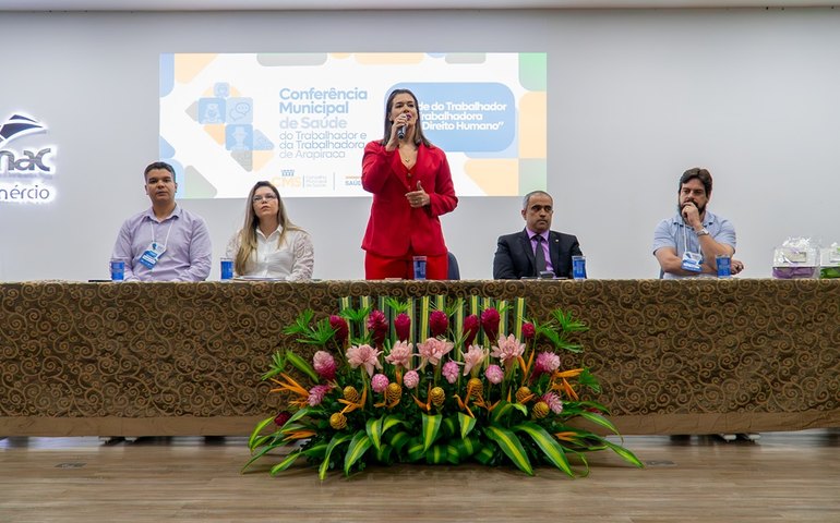 Arapiraca fortalece a saúde do trabalhador e da trabalhadora como direito humano em I Conferência Municipal