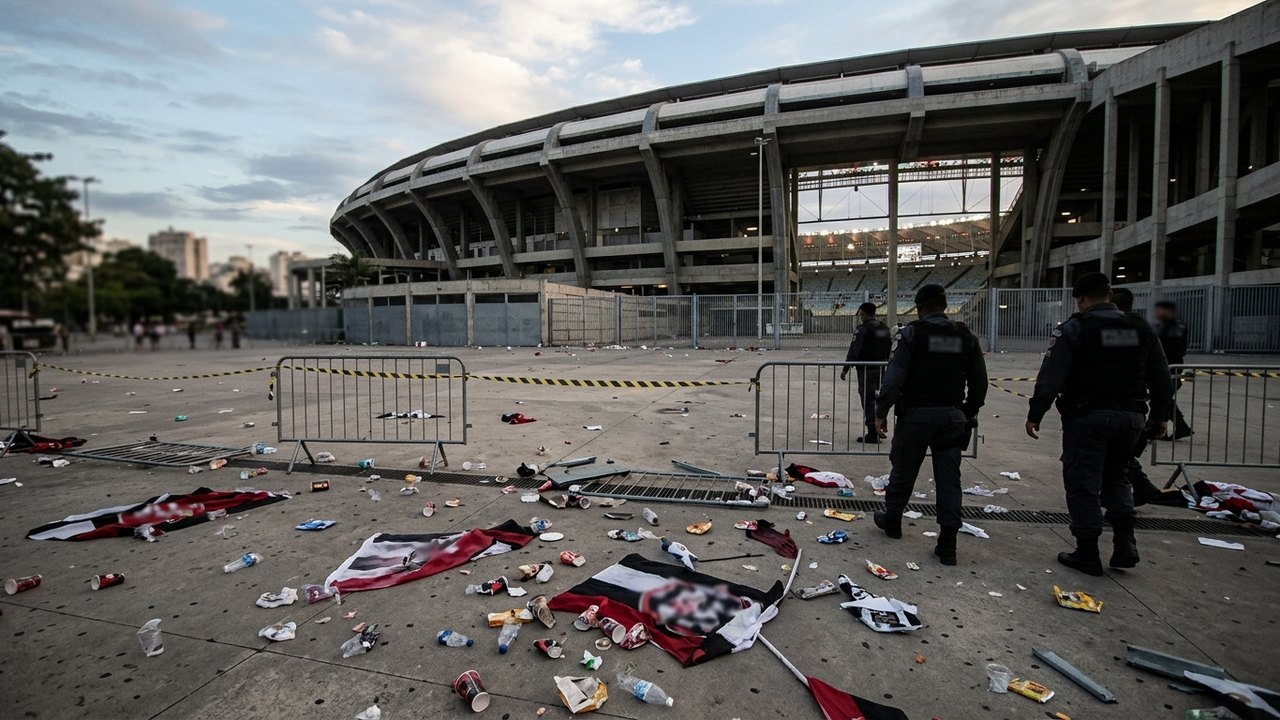MP recomenda suspensão de organizadas de Fla e Vasco após briga no Maracanã que deixou torcedor cego