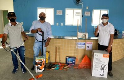 Infraestrutura de Branquinha adquire novos equipamentos 