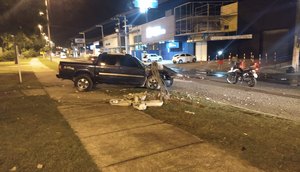 acidente na Melícia Machado