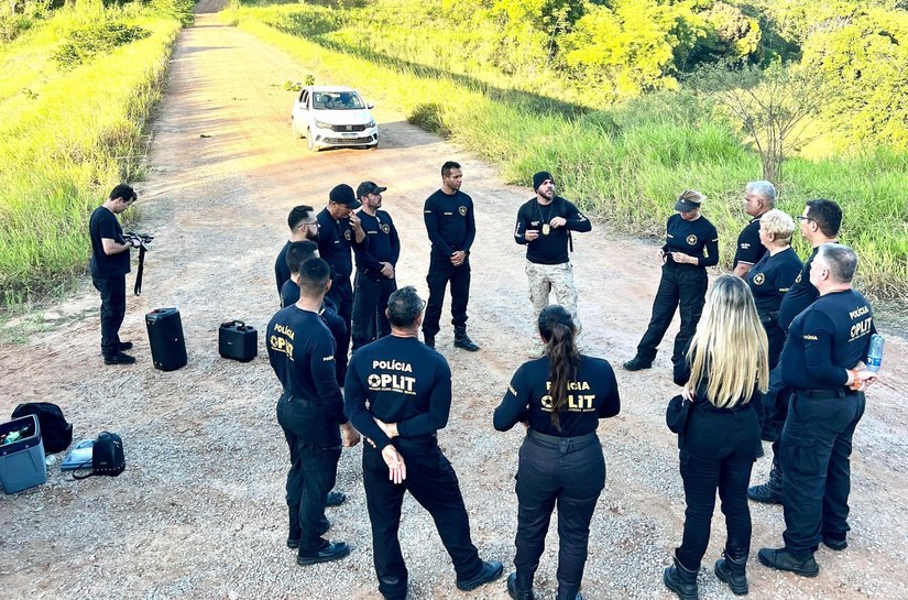Policiais da Oplit são capacitados para uso de drones em ações operacionais