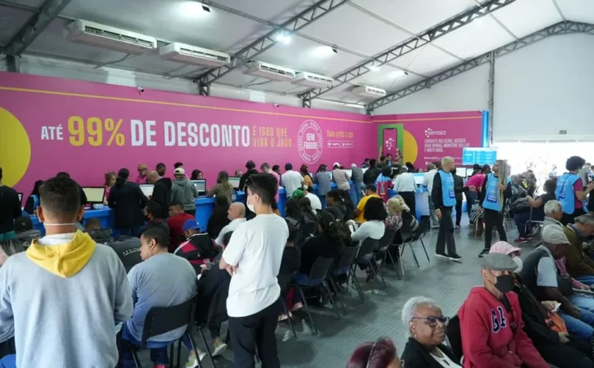 Mutirão da Serasa oferece descontos e chance de quitar dívidas por até R$ 50 em Alagoas