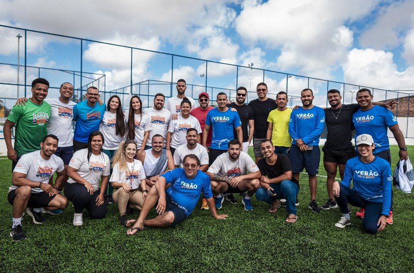 Gincana e prática esportiva atraem população ao Parque Linear do Benedito Bentes