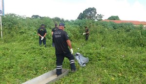 corpo encontrado em matagal no bairro industrial