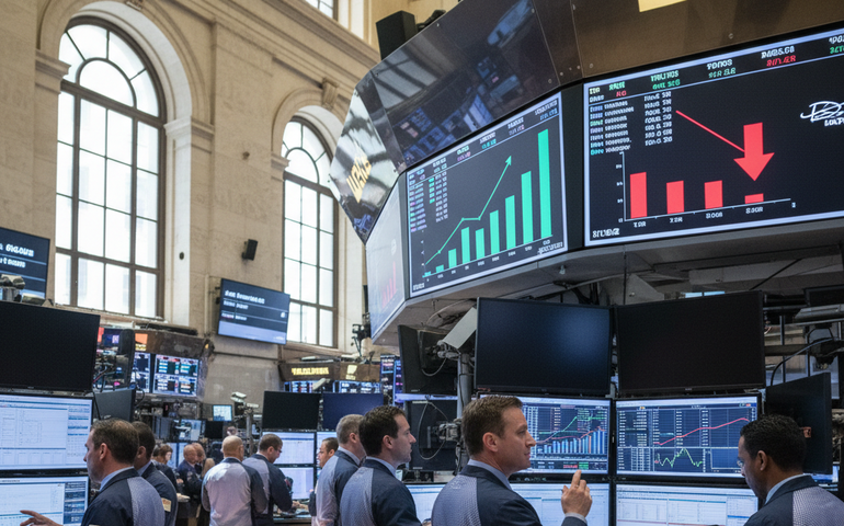 Bolsas de NY fecham em alta, impulsionadas por tecnologia e saúde; Nike recua 10%