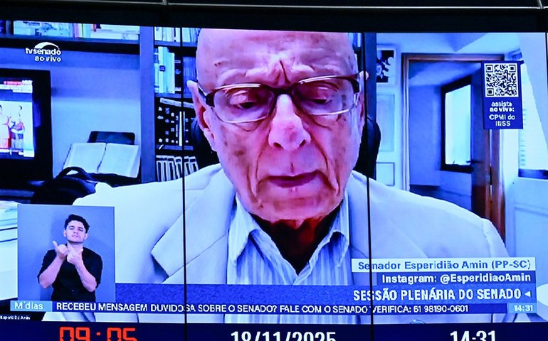 Esperidião Amin cobra definição sobre obras em rodovias de Santa Catarina