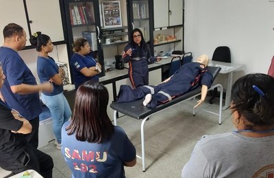 Samu capacita profissionais para atendimento pré-hospitalar de excelência em Alagoas