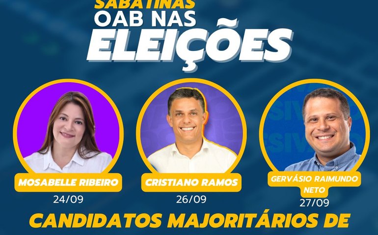 Candidata Julia Duarte ignora sabatina da OAB e mantém postura de distanciamento com a sociedade