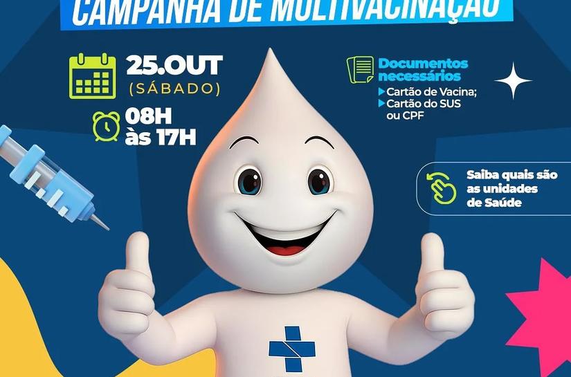 Santana do Ipanema realiza Dia D da Campanha de Multivacinação neste sábado (25)