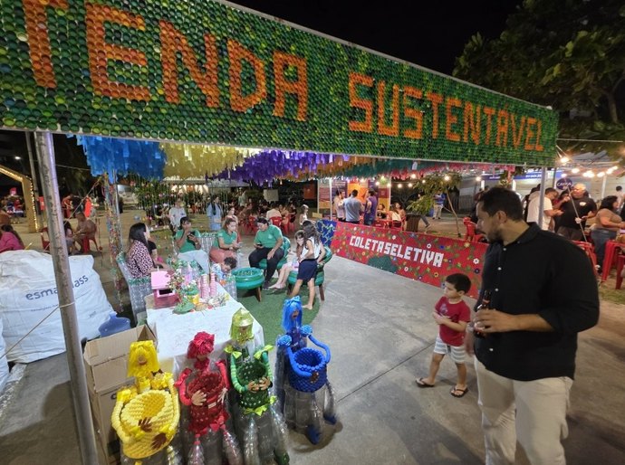 Alurb encerra participação no Festival Sabores de Alagoas com mais de 200 quilos de recicláveis coletados