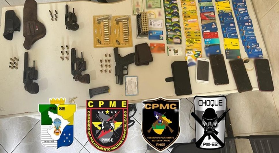 Dois homens morrem e outro é preso durante operação contra quadrilha criminosa na Grande Aracaju