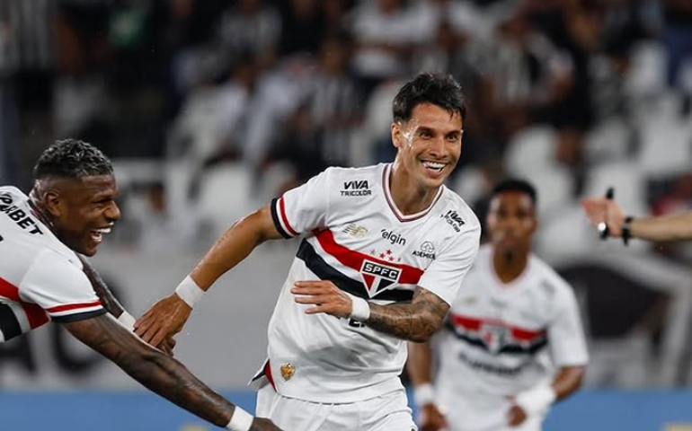 São Paulo peca pela oscilação contra o Botafogo e empata pela 4ª vez no Brasileirão