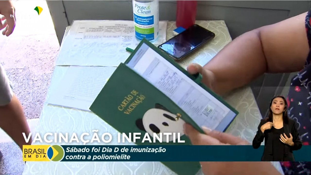 Vacinação contra poliomielite é reforçada em todo país