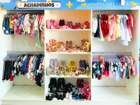 São centenas de produtos novos e seminovos para bebês e crianças. Divulgação/Cresci e Perdi
