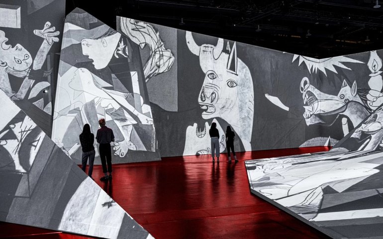 Mostra projeta 219 obras do mestre cubista Pablo Picasso