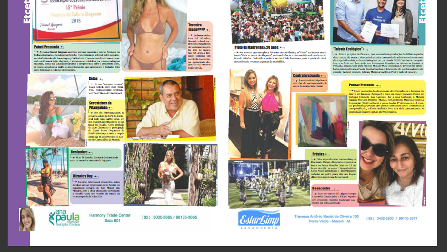 Painel Alagoas conquista prêmio "Notáveis da Cultura Alagoana"