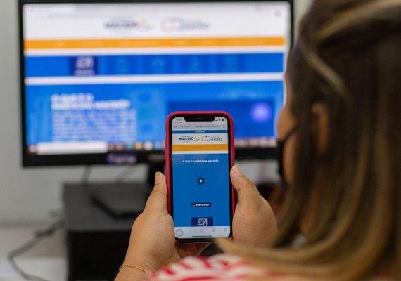 População pode acompanhar etapas do orçamento municipal pelo portal Participa Maceió