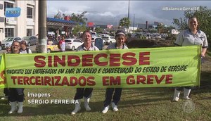 Greve de terceirizados do Huse prejudica a limpeza do hospital
