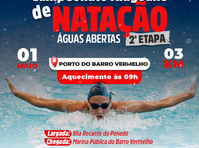 Penedo recebe atletas para provas de natação no Rio São Francisco e em piscina