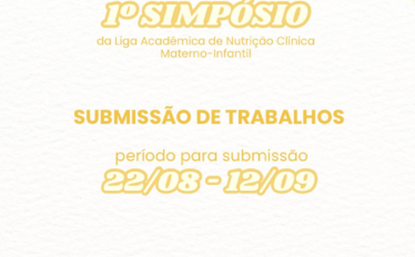 Simpósio de Nutrição vai discutir inovações em oncologia pediátrica