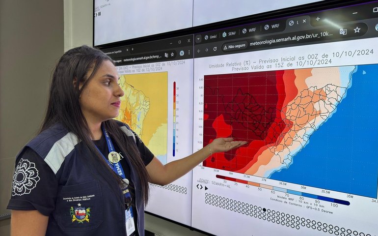 Fim de semana em Alagoas terá variação de nebulosidade e possibilidade de chuvas