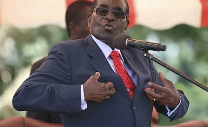 Mugabe, presidente do Zimbábue