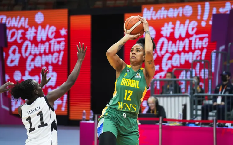 Brasil crava 1ª vitória no Pré-Mundial de basquete contra Sudão do Sul