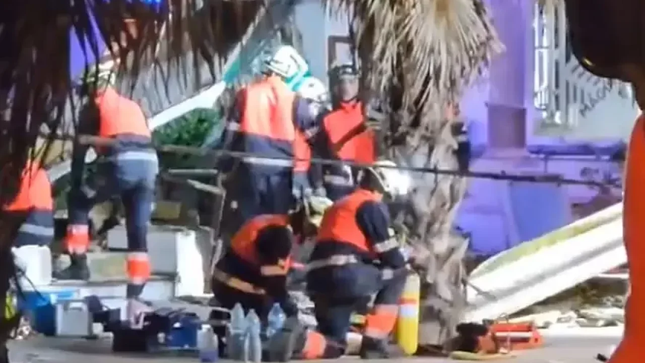 Duas pessoas morrem e dezenas ficam feridas após desabamento em ilha na Espanha