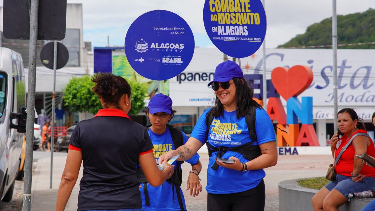 Ministério da Saúde aponta redução de quase 27% nos casos de dengue em Alagoas este ano