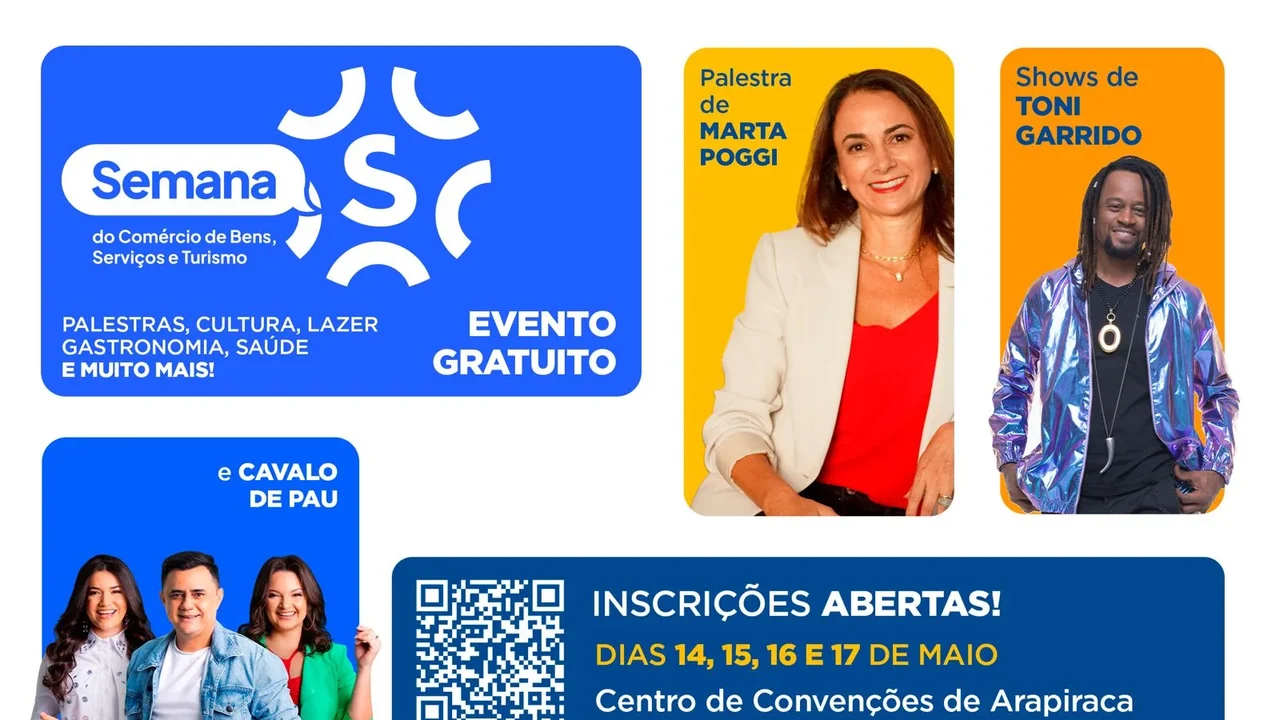 Com programação gratuita e diversificada, Semana S vai movimentar Arapiraca