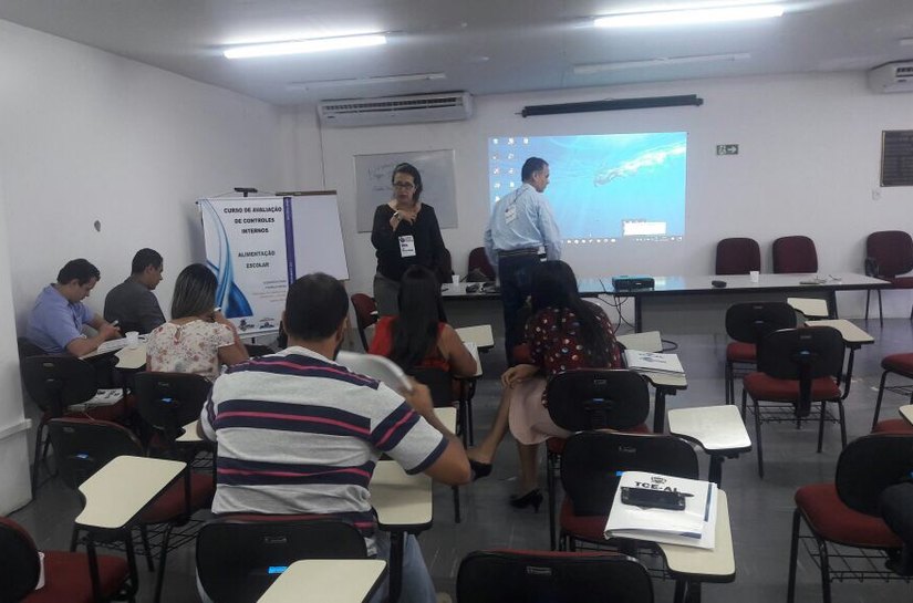 TCE encerra curso de Avaliação de Controles Internos com foco na Alimentação Escolar