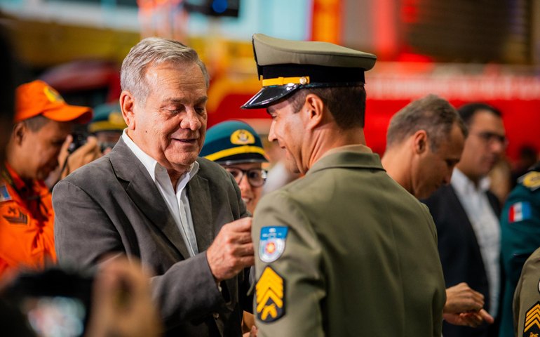 Em formatura de bombeiros, vice-governador reafirma compromisso com reestruturação da Segurança
