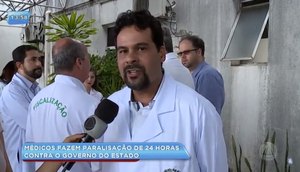 Elton Monteiro vice-presidente Sindimed / Foto: Reprodução da TV Atalaia