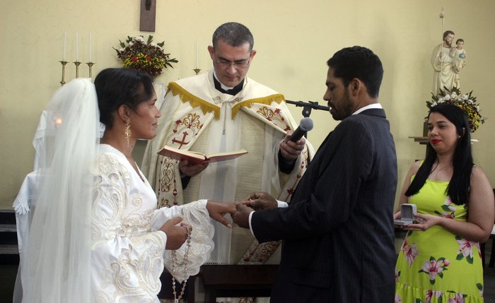 José Carlos e Givanildo celebraram o sacramento na Santa Casa de Maceió