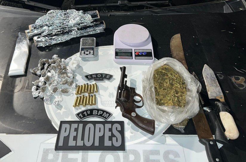 PM-AL registra prisões em Porto Real do Colégio, Penedo, Delmiro Gouveia e Mata Grande